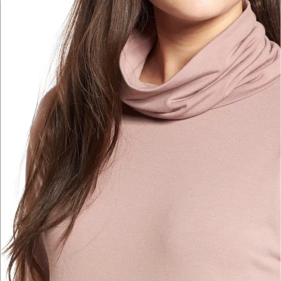 BP (Nordstrom) Turtleneck A-line dress - Picture 4 of 10